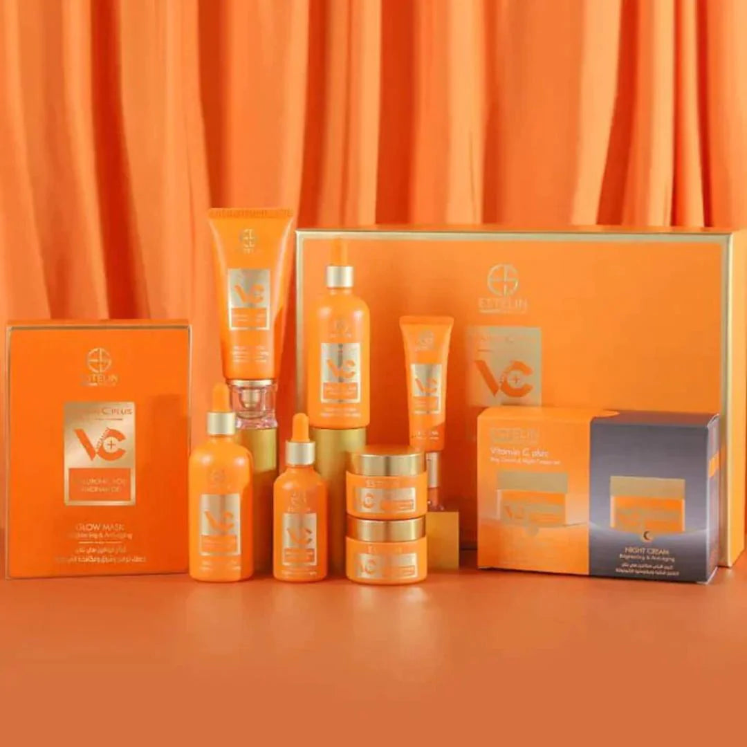 Vitamin C Plus Brightening Anti-aging Skin Care Set